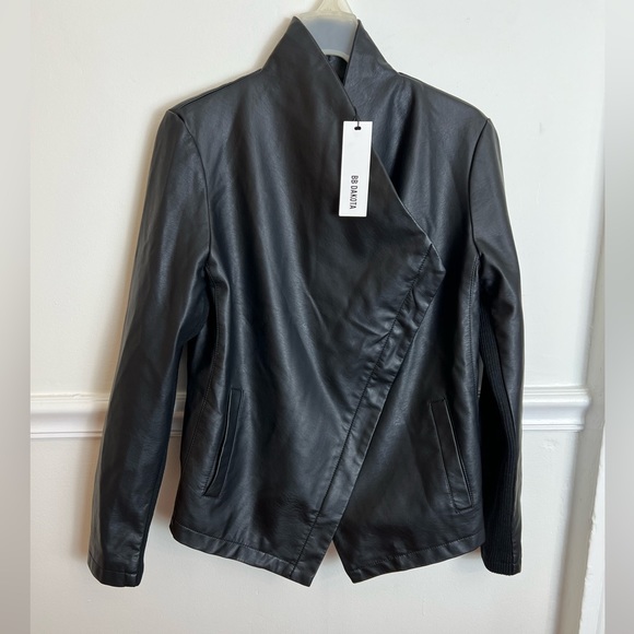 DAKOTA Gabrielle Faux Leather Moto Jacket - Picture 12 of 16
